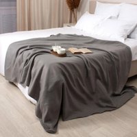 Плед Casa Conforte London Basic 150x200 6155334 (серый)