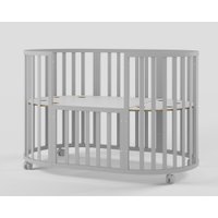 Кроватка-трансформер Incanto Stella; 'KR-0175/3 (серый)