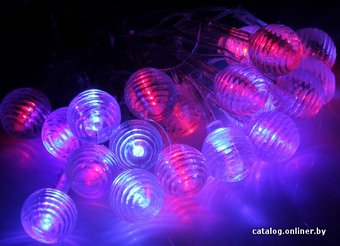 Светодиодная гирлянда Luazon Метраж Шарики льда Led-20 (5 м, мульти) [185509]
