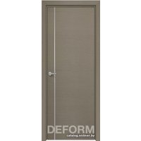 Межкомнатная дверь Юркас Deform H14 ДГ 90x200 (дуб французский серый)