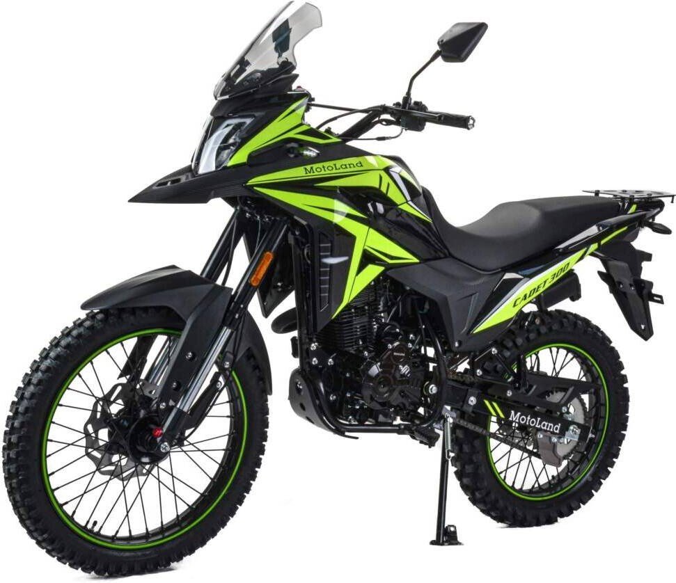 Мотоцикл Motoland 300 Enduro Cadet (зеленый)