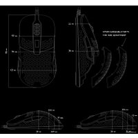 Игровая мышь Xtrfy M42 (белый)