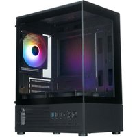 Корпус XASTRA Q300M 3FRGB (черный)