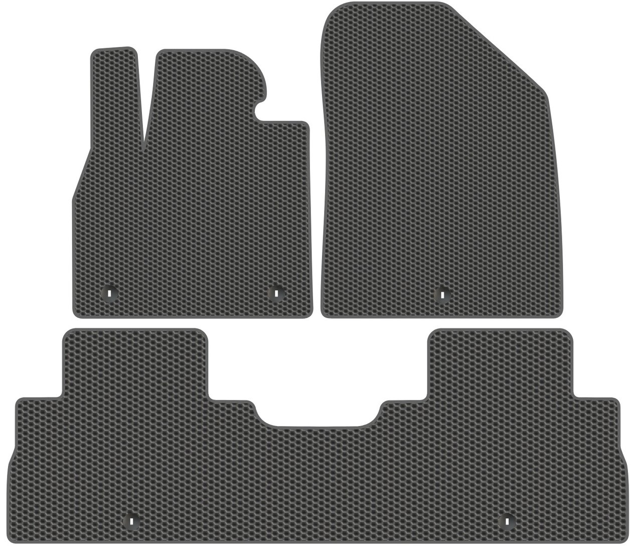 

Комплект ковриков для авто Alicosta Hyundai Palisade (suv / LX2) 2018 - Н.В. задний цельный (серый)