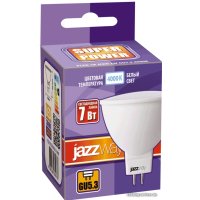 Светодиодная лампочка JAZZway PLED-SP JCDR 7w GU5.3 4000K 1033512