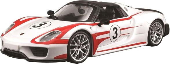 

Легковой автомобиль Bburago Porsche 918 Weissach 18-28009 (белый)