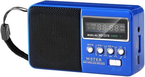 Радиоприемник Wster WS-2319 (синий)