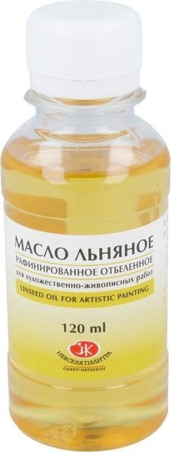 

Масло художественное Невская палитра масло льняное 120 мл 2333912