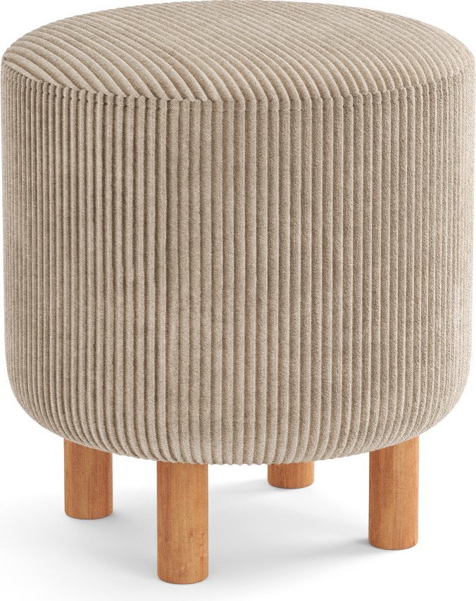 

Пуф Олмеко Комо (велюр цилиум крем)