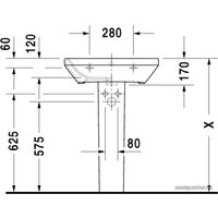 Умывальник Duravit DuraStyle 60x44 (2319600000)