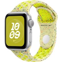 Ремешок Apple Nike Sport Band MXU53 (42 мм, желтый/цветной принт, S/M)