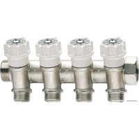 Фитинг ITAP Коллектор с перекр. вентилями 1"x1/2" (2 конт.)