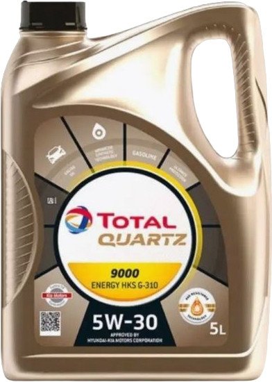 

Моторное масло Total Quarts 9000 HKR 5W-30 5л