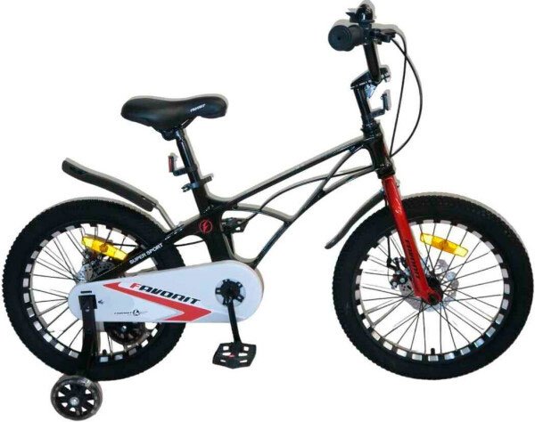 

Детский велосипед Favorit Super Sport SSP-16BK (черный)