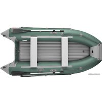 Моторная лодка Roger Boat Trofey 3100 (без киля, зеленый/серый)