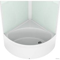 Душевая кабина Domani-Spa Simple 110 High (белый/прозрачное стекло)