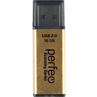 USB Flash Perfeo E03 16GB (золотистый)