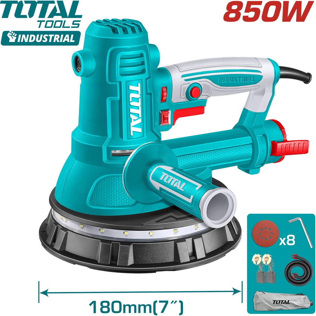 

Шлифмашина для стен и потолков Total TDWS10508