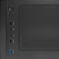 Корпус XASTRA A306M 3FRGB (черный)