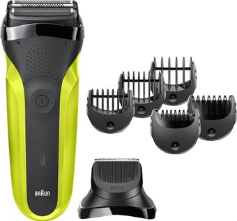 Braun Series 3 Shave&Style 300BT (зеленый)