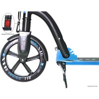 Двухколесный подростковый самокат Y-Scoo RT Slicker Deluxe 230 (голубой)