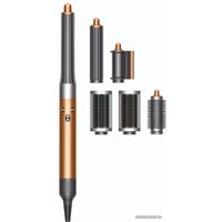 Фен-стайлер Dyson Airwrap Complete Long HS05 (с переходником на евровилку, медный/яркий никель)