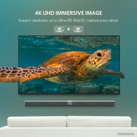 Кабель Ugreen DP102 10244 DisplayPort 1.2 - DisplayPort 1.2 (1 м, черный)