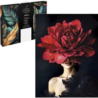 Картина по номерам Феникс+ Роскошная роза 70180