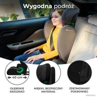 Детское автокресло KinderKraft Junior Fix I-size (черный)