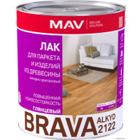 Лак Brava Alkyd 2122 10 л (бесцветный матовый) в Солигорске