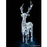 3D-фигура Decowelder Олень Ажур 1.5 м 24V (теплый белый)