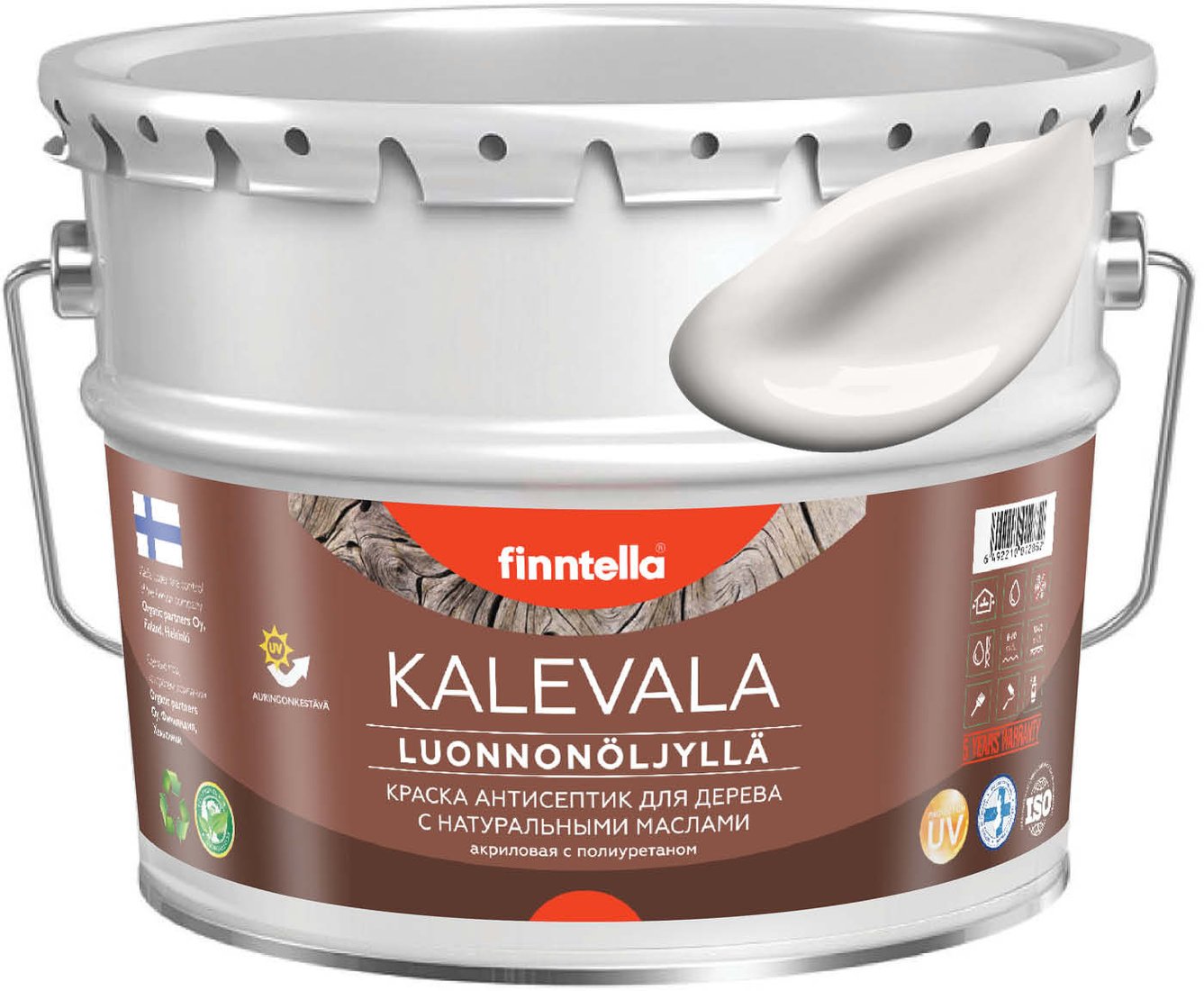

Краска Finntella Kalevala Maito F-13-1-9-FL112 9 л (белый)