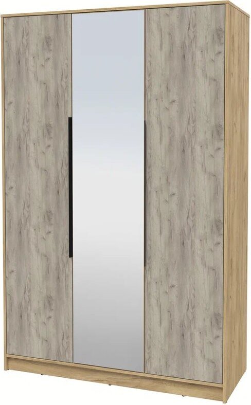 

Шкаф распашной Интерлиния Концепт КТ-Ш3з (дуб серый/дуб золотой)