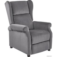 Реклайнер Halmar Agustin 2 (серый)