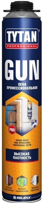 

Монтажная пена Tytan Professional Профессиональная GUN 750 мл