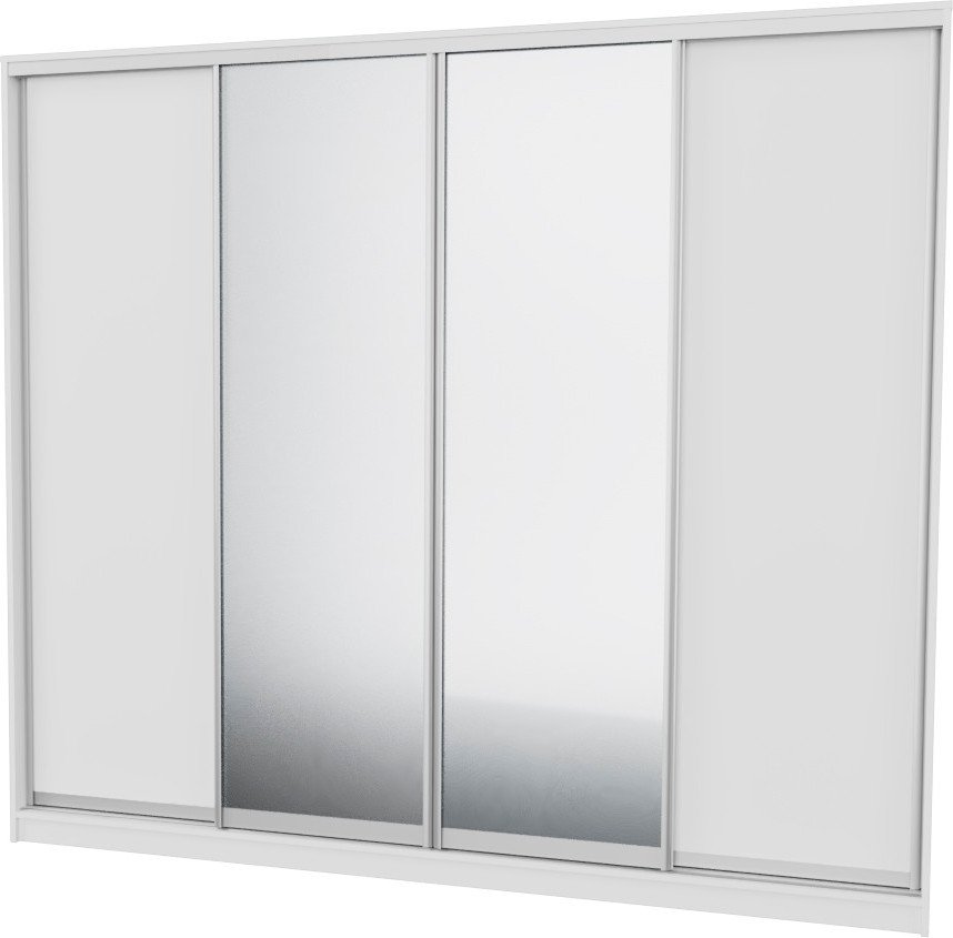 

Шкаф-купе Рэйгрупп 272 BBX Elgon РГ-14.02 (белый премиум/белый премиум/хром)