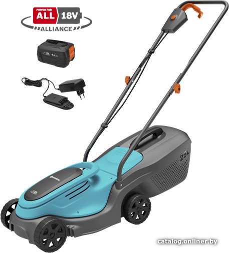 Газонокосилка Gardena PowerMax 30/18V P4A 14630-20 (с 1-м АКБ)
