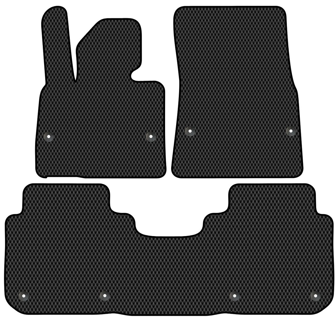 

Комплект ковриков для авто Alicosta Aito M5 I (suv / Гибрид) 2021 - Н.В. (черный, ромб)