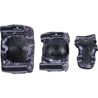 Комплект защиты Tech Team Safe fit adult 1.0 NN012050 (S, черный/серый)