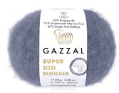 Super kid mohair new 64413 25 г 237 м (голубой)