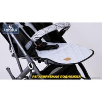 Коляска прогулочная «книга» Lorelli Myla 2021 (черный мрамор)