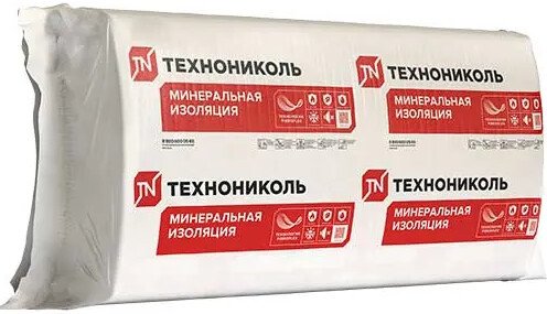 

Теплоизоляция ТехноНИКОЛЬ Стены и крыши ПРОФ 1200x600x50мм (0.864м3)