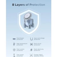 Беспроводное зарядное Ugreen W713 65300 (голубой)