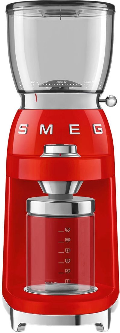 

Электрическая кофемолка Smeg CGF01RDEU (красный)