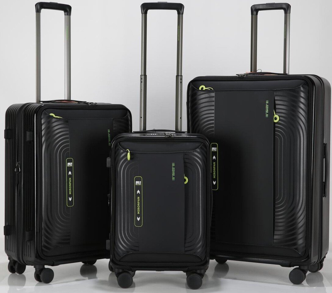 

Чемодан Mironpan 1975 66 см (черный)