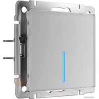 Выключатель Werkel W4510106 (серебристый)