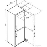 Холодильник Liebherr CNef 3515 Comfort