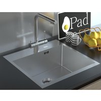 Кухонная мойка ARFEKA AF 550*505 Satin Nano