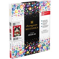 Алмазная мозаика  Феникс+ Кот с венком 70840