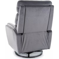 Кресло-глайдер Signal Argos Velvet (серый)